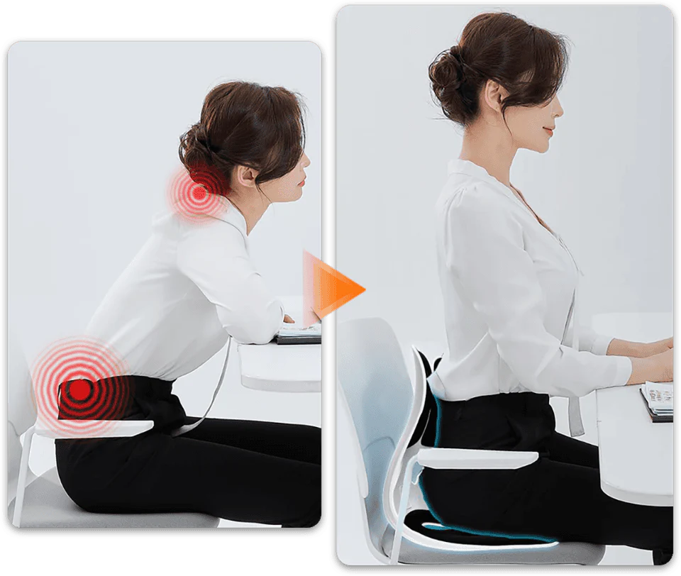 Ergonomic Lumbar Support Cushion